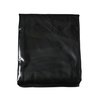 Tarps Now 12 ft x 12 ft 50 Mil Tarp, Black, Vinyl DLT40-1212